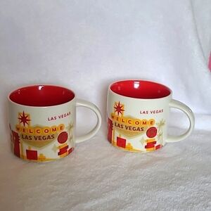 Starbucks “You Are Here” Mug | Las Vegas, Nevada set of two